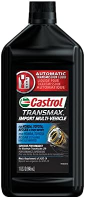 Castrol Transmax Import Multi-Vehicle Automatic Transmission Fluid, 1 Quart