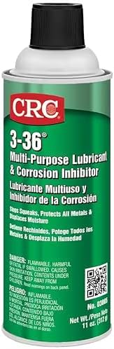 CRC 3-36 Multi-Purpose Lubricant and Corrosion Inhibitor Spray - 11 oz