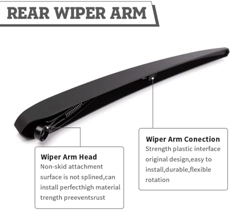 Rear Wiper Arm Blade for Chevrolet Equinox 2018-21/ GMC Terrain 16-20