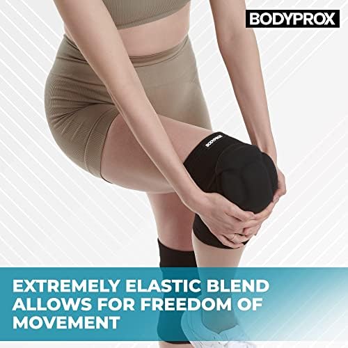 Bodyprox Protective Knee Pads, Thick Sponge Anti-slip Knee Sleeve