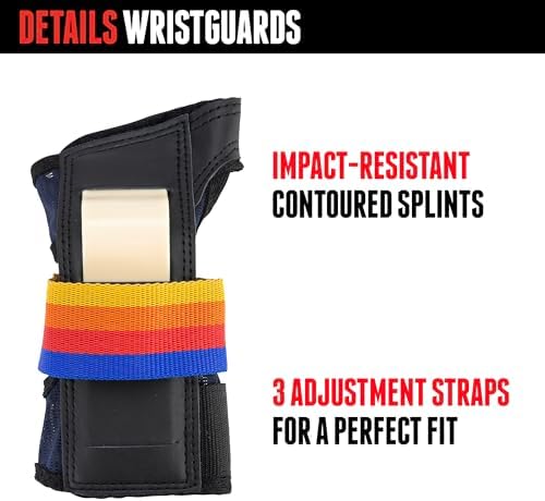 Triple Eight Saver Series 3-Pack Pad Set– Ideal for Skateboarding, in-line Skating, Roller Skating, and Biking