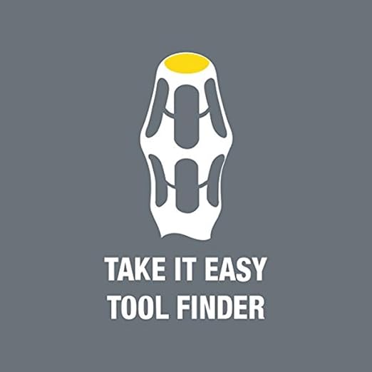 Wera 05007635001 Kraftform Plus 334 Slotted Screwdriver, Lasertip, 7mm Head, 6" Blade Length