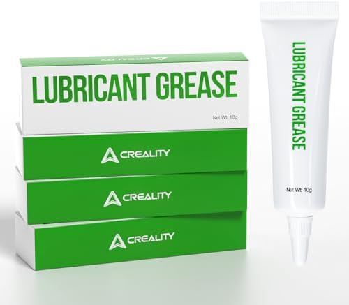 Creality Lubricant Grease for 3D Printer Parts Gear None Toxic Odorless Noise Reduce & Lubricating Oil Lubricant Paste for Ender 3/Ender 5/Ender 3 V3/Ender 3 V3 SE/KE/K1/K1C/K1 Max (Pack of 4)