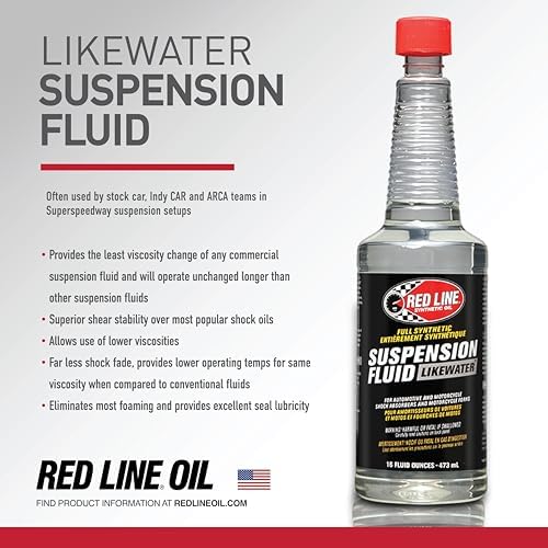 Red Line 91102 LikeWater Suspension Fluid (Clear) - 16 Ounce (12 Pack)