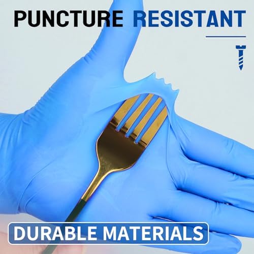 FINITEX Nitrile Disposable Medical Exam Gloves 4mil 100PCS Food Glove