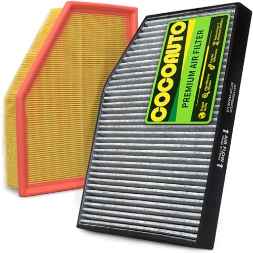 Cabin & Engine Air Filter Kit for 2018-2019 X3, 2019 X4