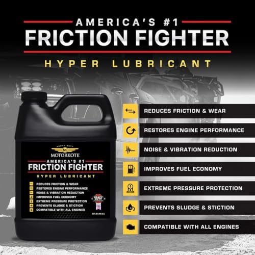 Motorkote Hyper Lubricant Engine Treatment, MK-HL16-06, 16-Ounce, Single