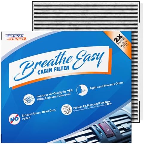 Spearhead Odor Defense Breathe Easy AC & Heater Cabin Air Filter (BE-735)