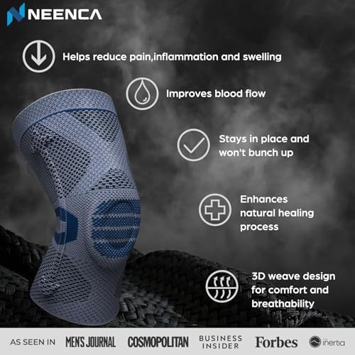 NEENCA Professional Knee Brace, Medical Knee Support for Women & Men Relief