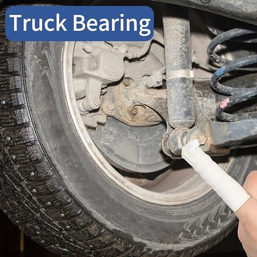 Disc Drum Brakes Lubricant 50g Truck Brake Parts Grease Bearing Automotive Caliper Grease Anti Squeal Rust Seize for Heavy Duty Tractor Wheel Ceramic Axle Ball Joint Guide Pin Motorcycle