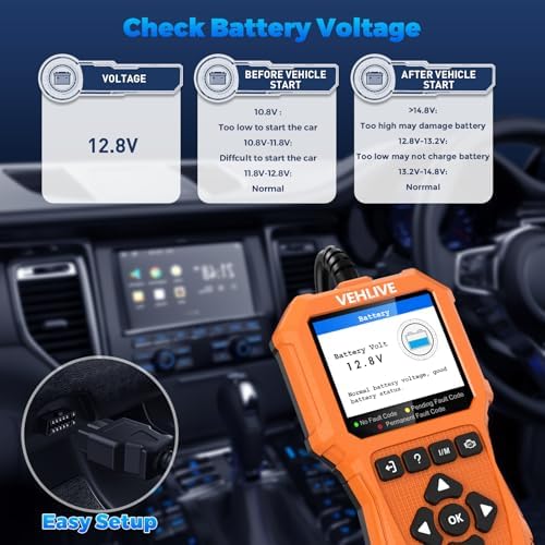 V880 OBD2 Scanner Diagnostic Tool for Car Code Reader/Reset Emissions Test