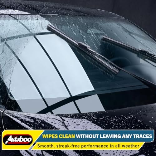 AUTOBOO Silicone Windshield Wiper Blade Replacement for Subaru Crosstrek