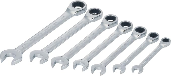 CRAFTSMAN Ratchet Wrench, 12 Point, 7-Piece Set (CMMT87019)