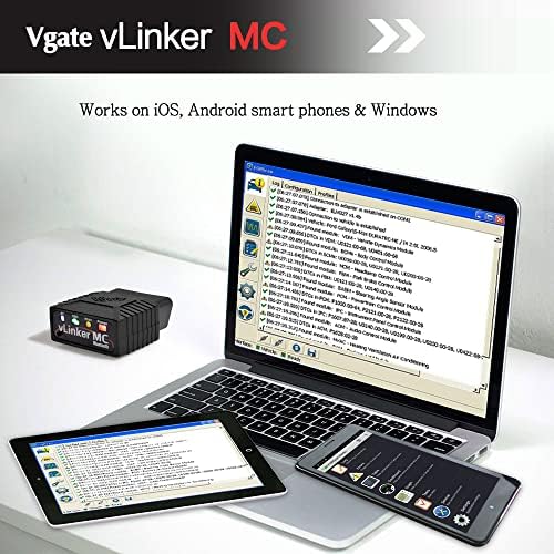 Vgate vLinker MC Bluetooth OBD2 Diagnostic Scanner for Android & Windows