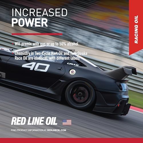 Red Line 40603 Two-Stroke Oil Racing Synthetic - 16 Ounce (12 Pack)