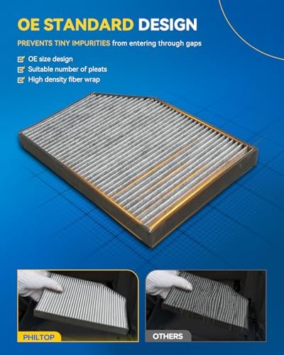 PHILTOP CF10383 Cabin Air Filter for Subaru Outback, Legacy, Baja