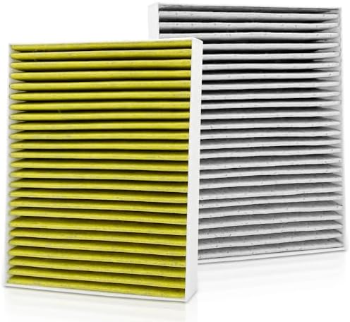 Capume Cabin Air Filter 2PCS Fits for 2019-2024 530e, 530i, 540i, 740e xDrive, 740i, 750i, 760i, 840i, M550i xDrive, M8, M850i xDrive, X5, X6, X7, XM, Alpina B7, 64119366401, PC99244