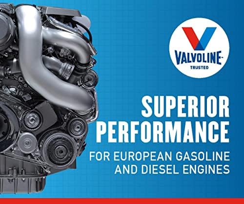 Valvoline European Vehicle Full Synthetic SAE 0W-40 Motor Oil 1 QT (Pack of 2)
