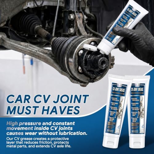 2 Pack CV Joint Grease, 3.38oz Each, Constant Velocity Grease