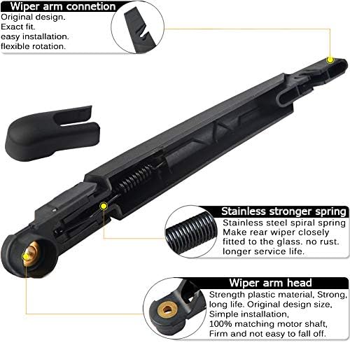 Rear Wiper Arm Blade Replacement for Jeep Renegade 2015–2021