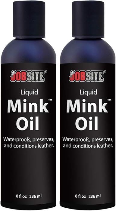 JobSite Premium Mink Oil Leather Waterproof Liquid