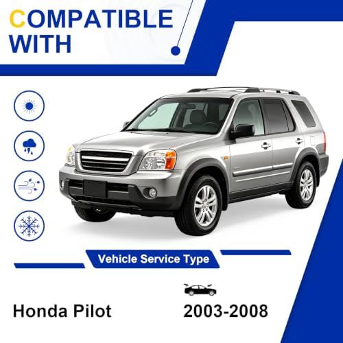 KAIYI 3 Windshield wipers Compatible with Honda Pilot 2003-2008