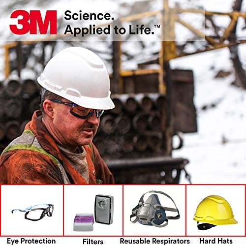 3M Safety Glasses, Virtua, ANSI Z87, Indoor/Outdoor Clear Hard Coat Lens