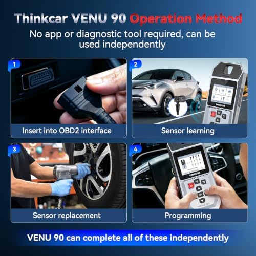 THINKCAR VENU90 TPMS Programming Tool/OBD2 Scanner Code Reader