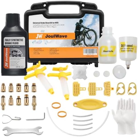 Hydraulic Brake Bleed Kit for Shimano & Magura, Mineral Oil 150 mL