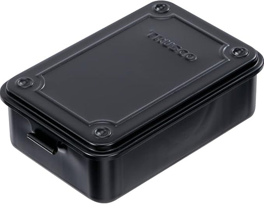TRUSCO T-150MBK Trunk Tool Box, 6.1 x 41.3 x 2.0 inches (154 x 105 x 52 mm), Matte Black