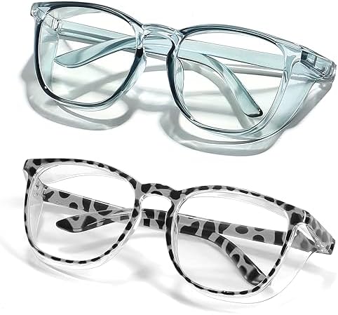 Safety Glasses Goggles for Women Girls Anti Fog Protective Eyewear Glasses