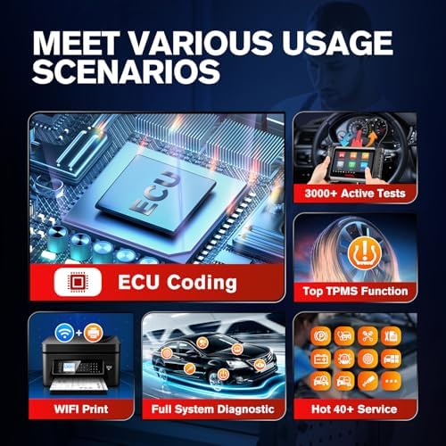Autel Original OBD2 Main Test Cable, 16 Pin OBDII Diagnostic Test Cable