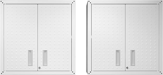 Manhattan Comfort Fortress Storage Units, White