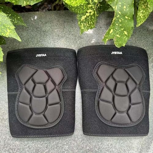 Knee Pads for Men Women with Adjustable Straps, Black XL (1 Pair)