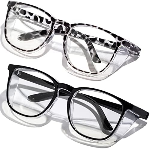 Safety Glasses Anti Fog Clear Blue Light Blocking Eye Protection Nurse Goggles for Women Men