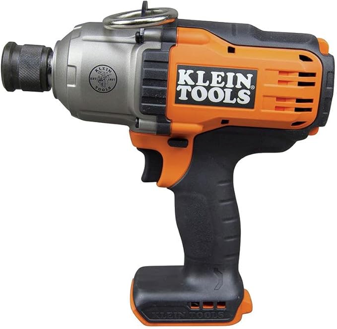 Klein Tools BAT20-716 Battery-Operated Impact Wrench, 7/16-Inch, Tool Only