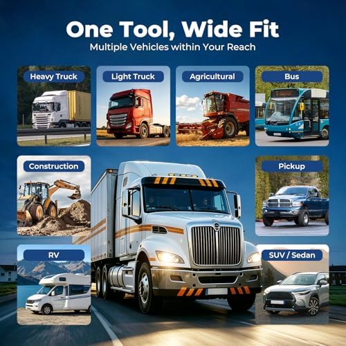 LAUNCH CR HD V2 Heavy Duty Truck Scanner 2026 Diesel Full-System Scan Tool