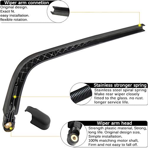 Rear Wiper Arm Blade Replacement for Scion xB 2004-2006