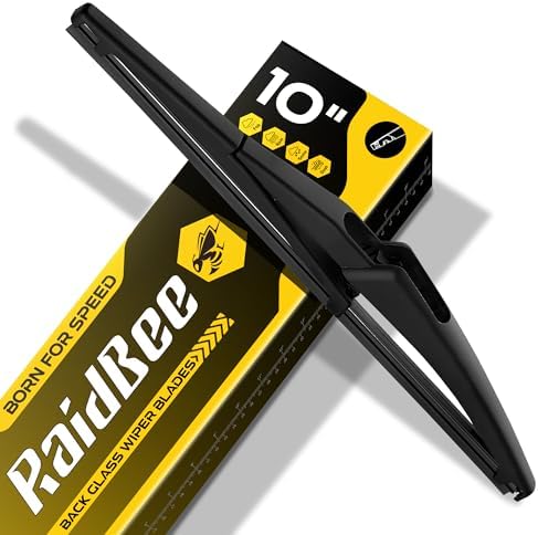Rear Wiper Blade 10 inch, OEM Replacement for Jeep Renegade 2015 2016 2017 2018 2019 2020 2021 2022 2023 +More Rear Windshield Wiper (10-J)