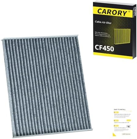 Cabin Air Filter for Jeep Wrangler 2018-2025 (GAS & 4xe HYBRID ONLY - NOT for Diesel), Gladiator（GAS ONLY - NOT for Diesel） 2020-2025, OE# 68565698AA, CF450