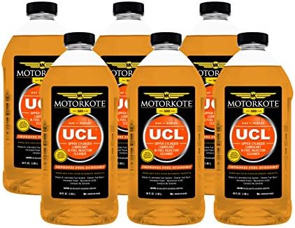 Motorkote MK-10203-06-6PK Upper Cylinder Lubricant, 64-Ounce, 6-Pack