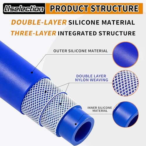 5/8" ID-10Ft Heater Hose Silicone Coolant Radiator Enhanced Double