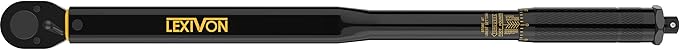 LEXIVON 3/4-Inch Drive Click Torque Wrench 30~300 Ft-Lb / 40.7~406.8 Nm (LX-185)
