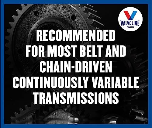 Valvoline CVT Full Synthetic Continuously Variable Transmission Fluid 1 Quart (Pack of 2)