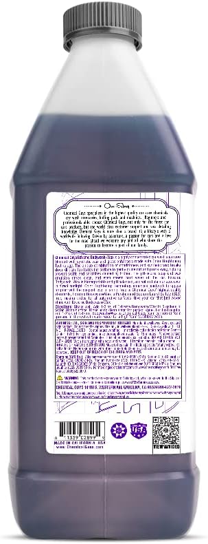 Chemical Guys Extreme Bodywash & Wax Foaming Car Wash Soap - Soap for Foam Cannons, Foam Guns, or Bucket Washes for Cars, Trucks, Motorcycles, RVs, and More, Grape Scent - 128 oz (1 Gallon)