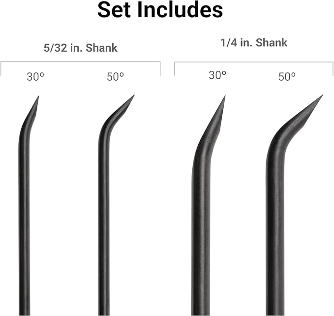 TEKTON Mini Pry Bar Set (4-Piece) | LRD90803 | Made in USA