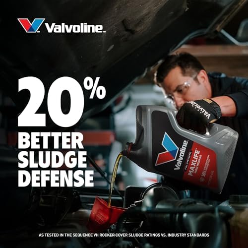 Valvoline™ Full Synthetic High Mileage with MaxLife™ Technology SAE 0W-20 Motor Oil 5 QT, (Model: 852399)