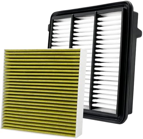 Capume 2PCS Cabin Engine Air Filter Kits Fits for CR V CRV CR-V 1.5L 2023-2025 2026, Civic 1.5L 2022-2026, Accord 1.5L 2023-2026, Integra 1.5L 2023-2026, Fits for CF11182, 80292-TF0-G01, 17220-64A-A00