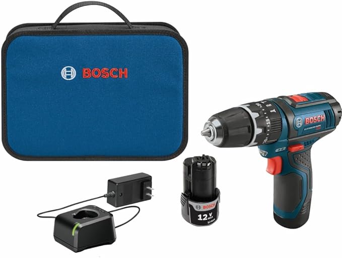 Bosch PS130-2A 12V Max 3/8 In. Hammer Drill/Driver Kit