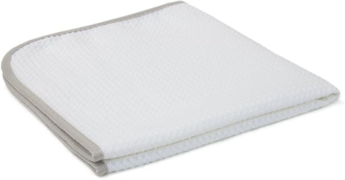 Autofiber [No Streak Freak] Microfiber Window and Mirror Waffle Towel (16"x16") (10 Pack, White)